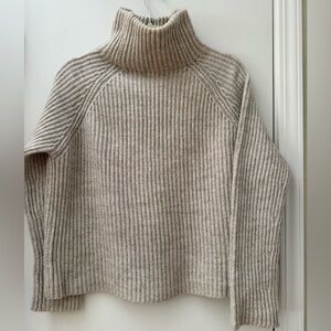 Drykorn Beige Funnel Neck Sweater, Size S